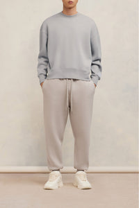 Sweatshirt  Ami Alexandre Mattiussi - Pearl Grey