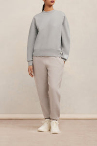 Sweatshirt  Ami Alexandre Mattiussi - Pearl Grey