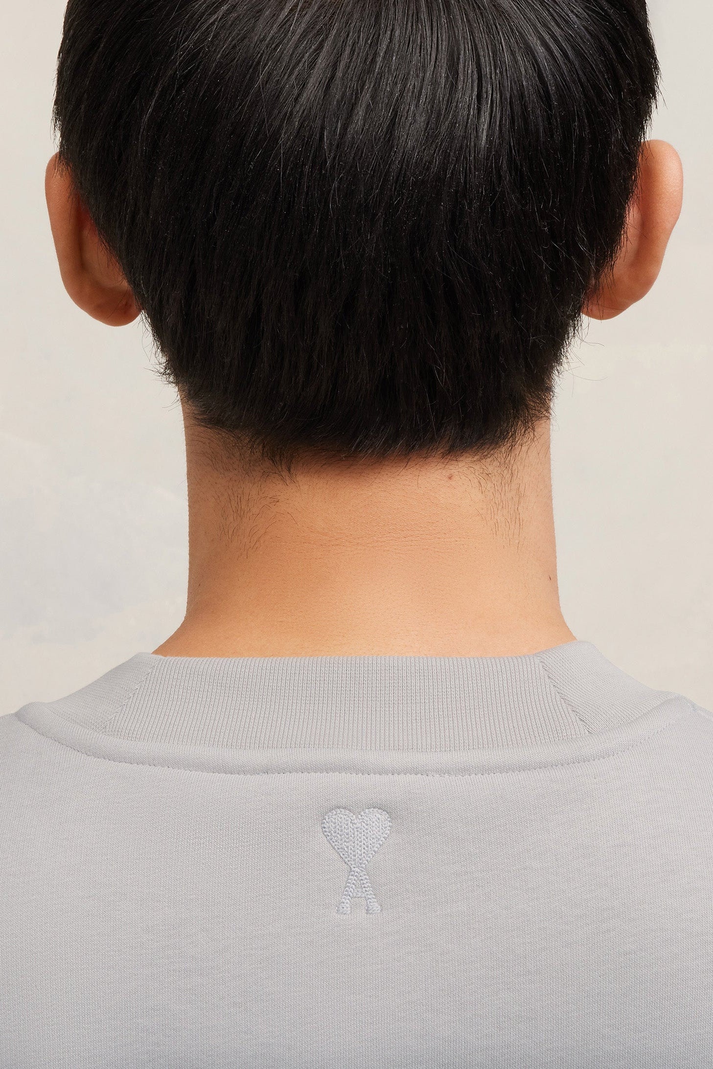 Sweatshirt  Ami Alexandre Mattiussi - Pearl Grey