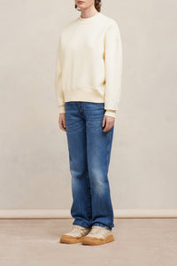 Sweatshirt  Ami Alexandre Mattiussi - Ivory