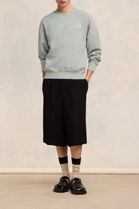 Sweatshirt Ami Alexandre Mattiussi - Heather Ash Grey