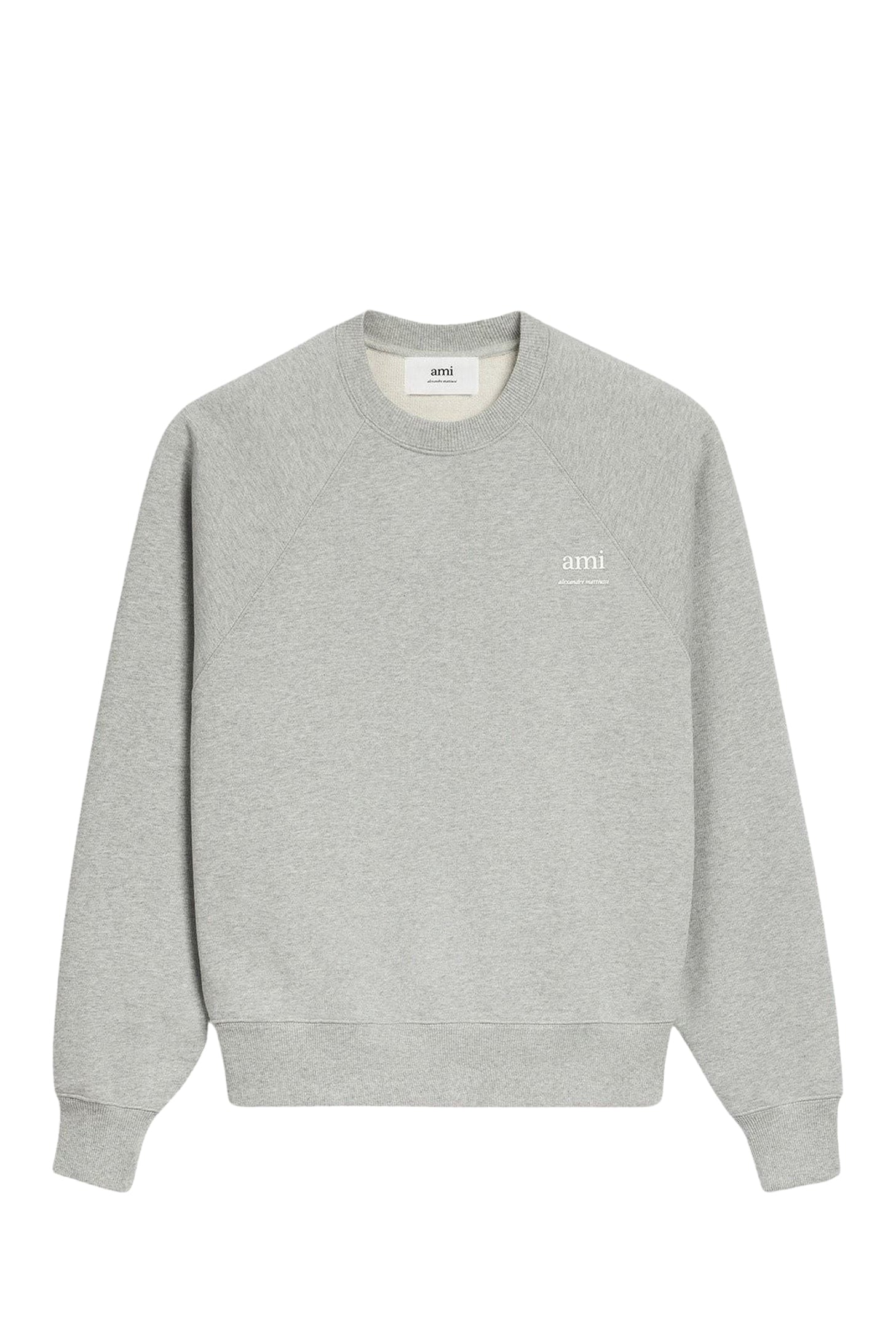 Sweatshirt Ami Alexandre Mattiussi - Heather Ash Grey