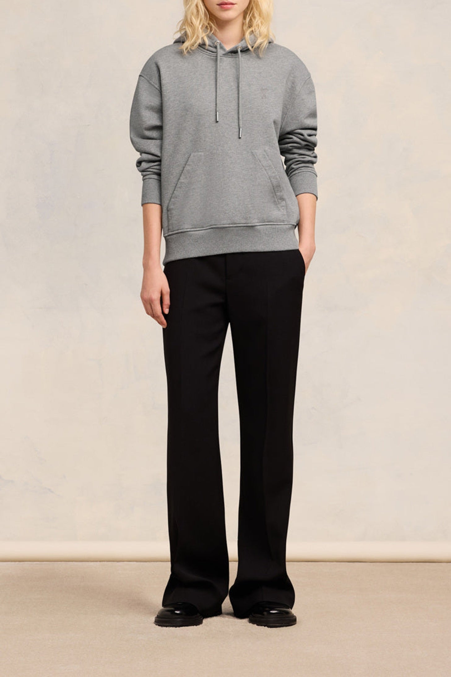 Ami de Coeur hoodie - Heather Grey