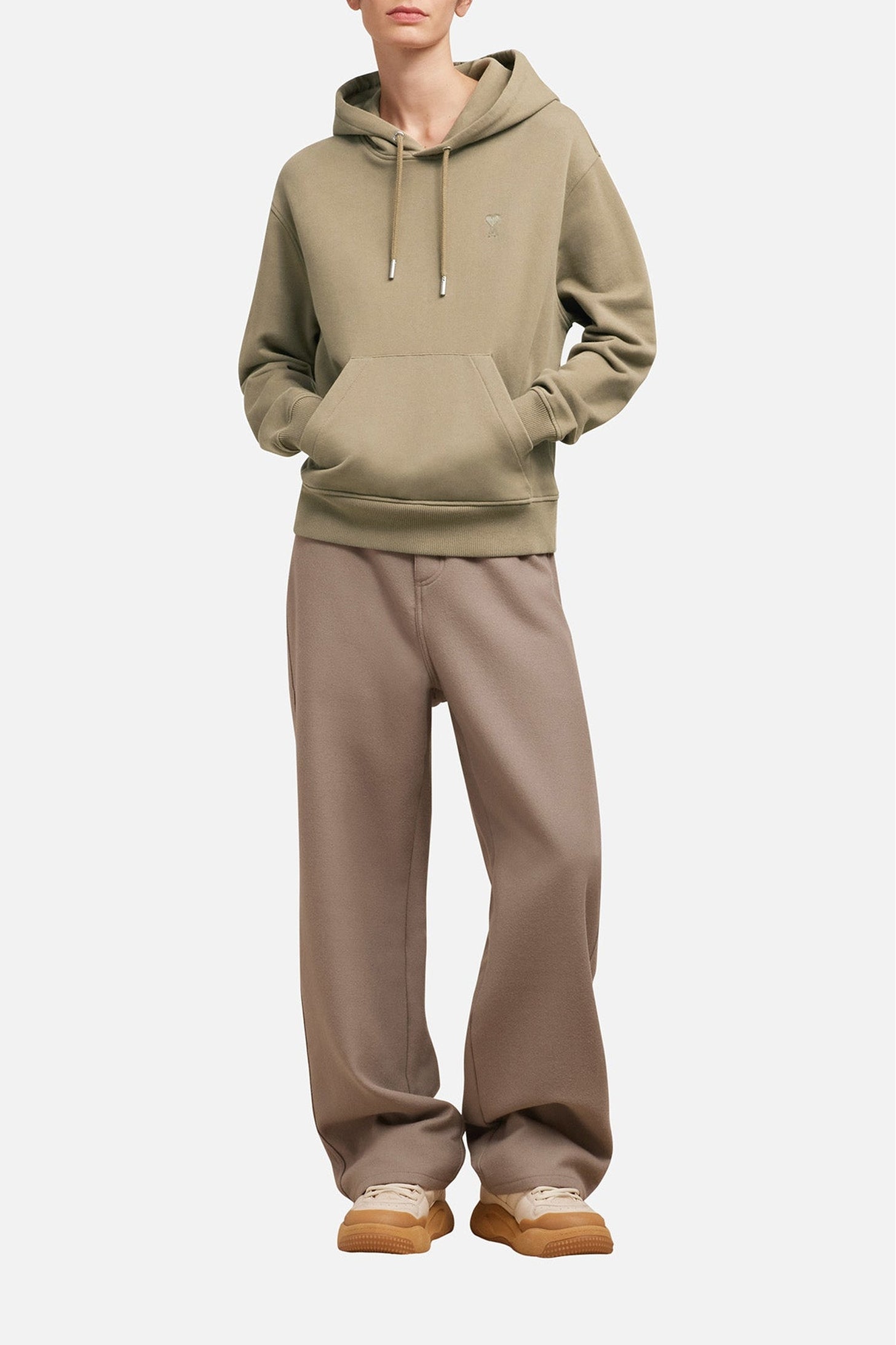 Sweat à capuche Ami de Cœur - Taupe