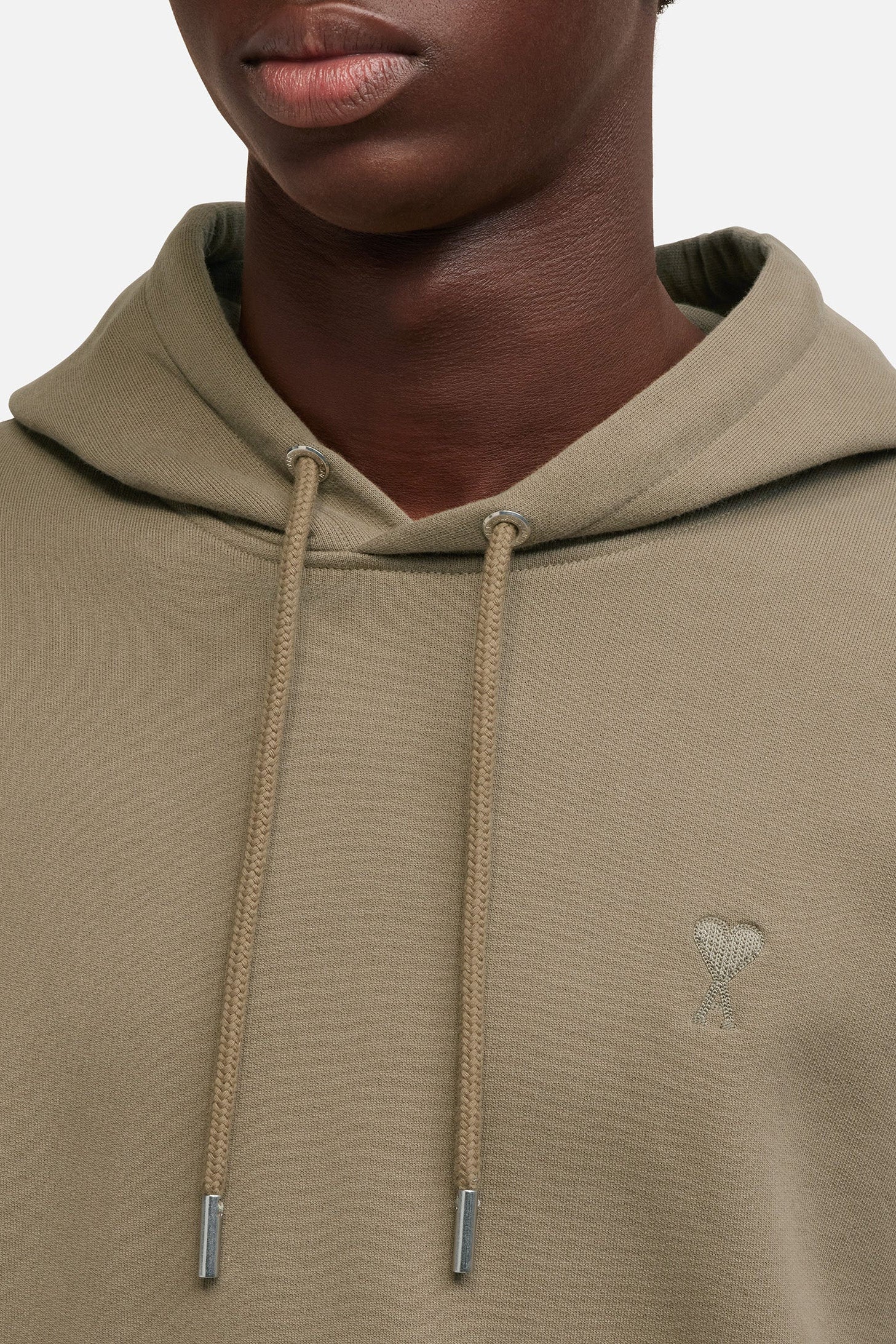 Sweat à capuche Ami de Cœur - Taupe