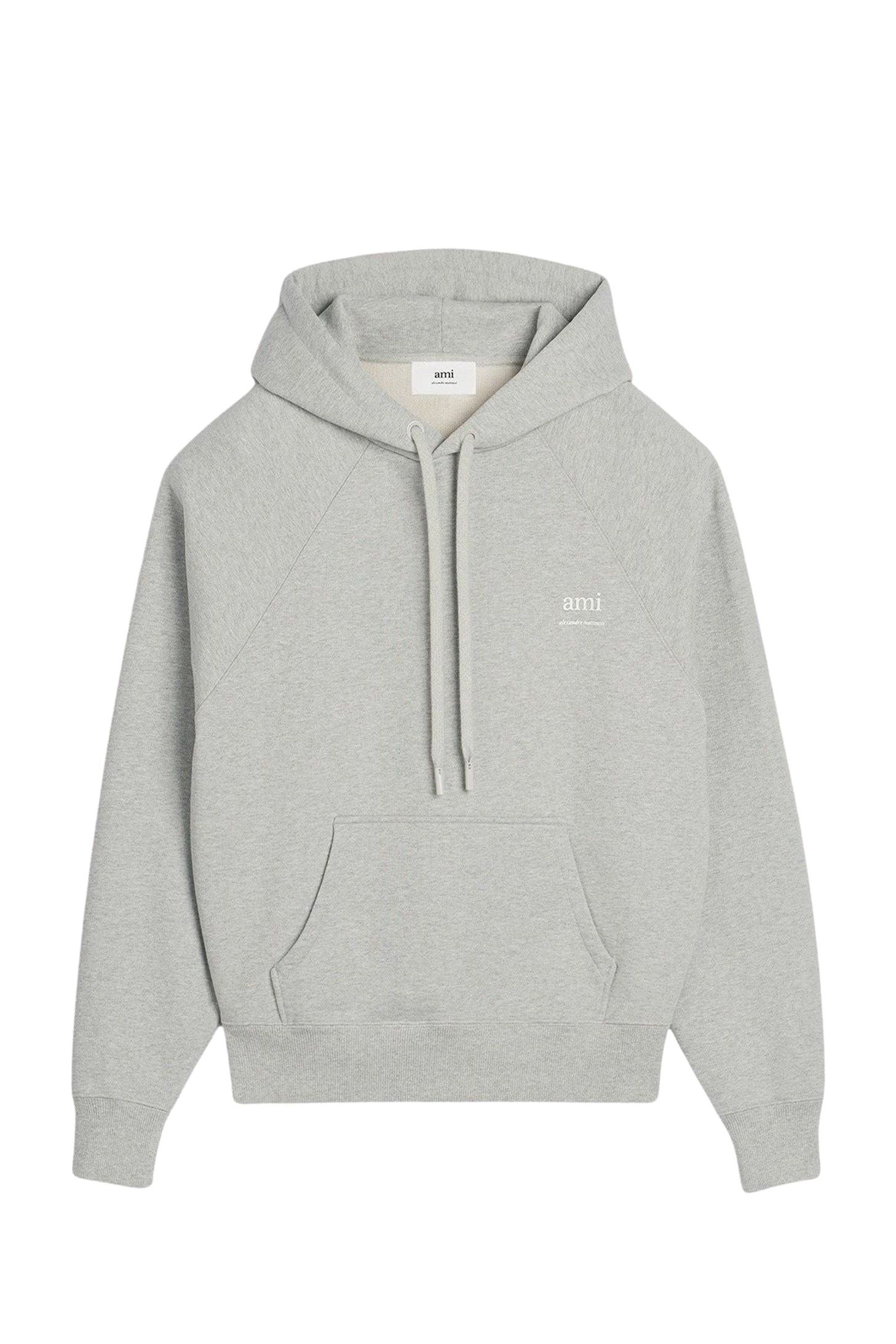 Sweat à capuche Ami Alexandre Mattiussi - Heather Ash Grey