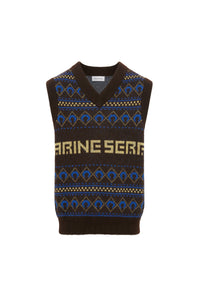 Top en laine unisex - Deep Brown