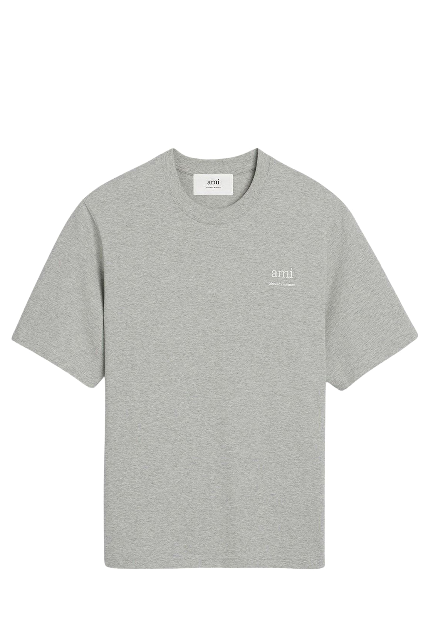 T-shirt Ami Alexandre Mattiussi - Heather Ash Grey