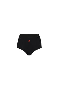 Culotte côtelée en coton - Black