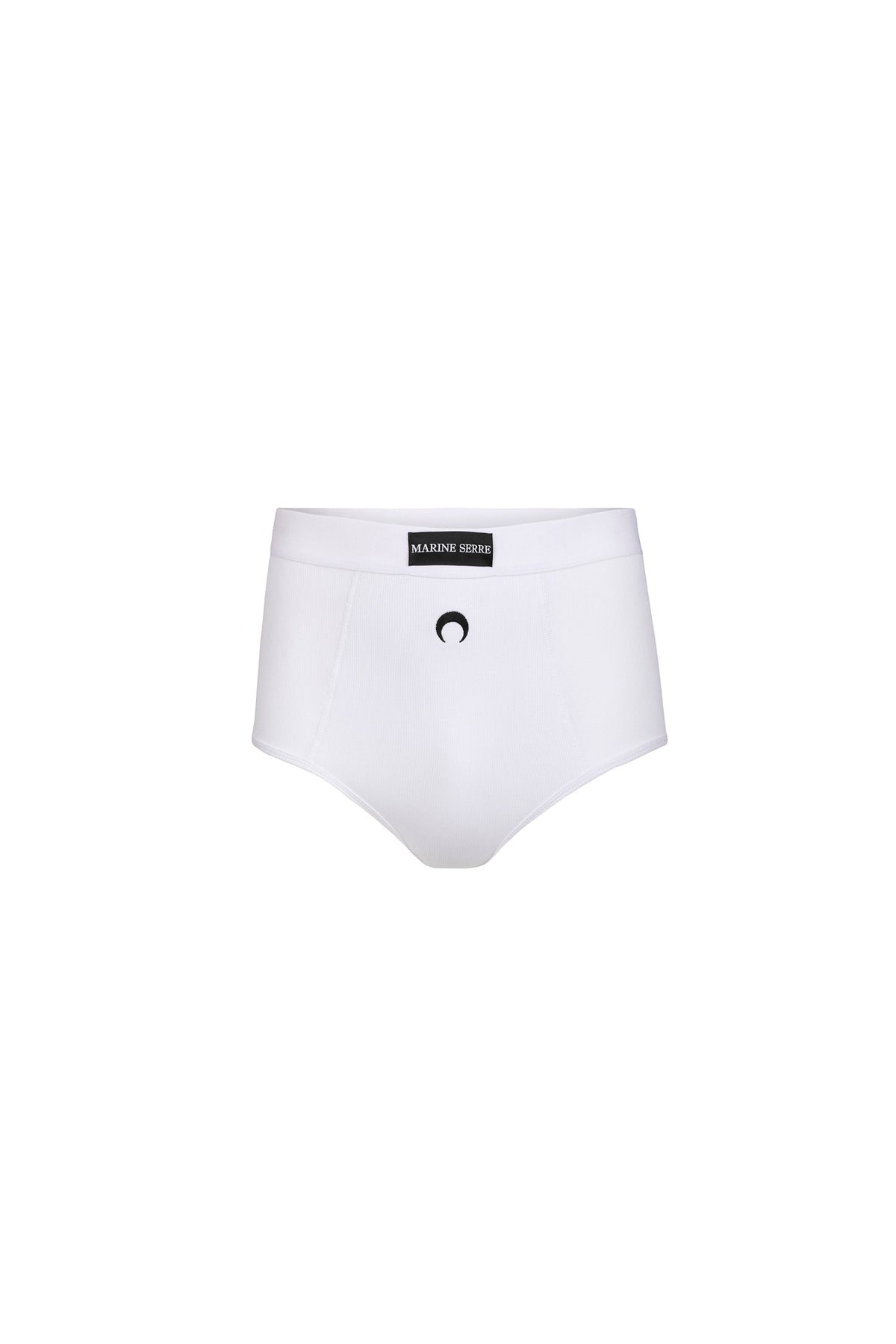 Culotte en coton côtelé - White