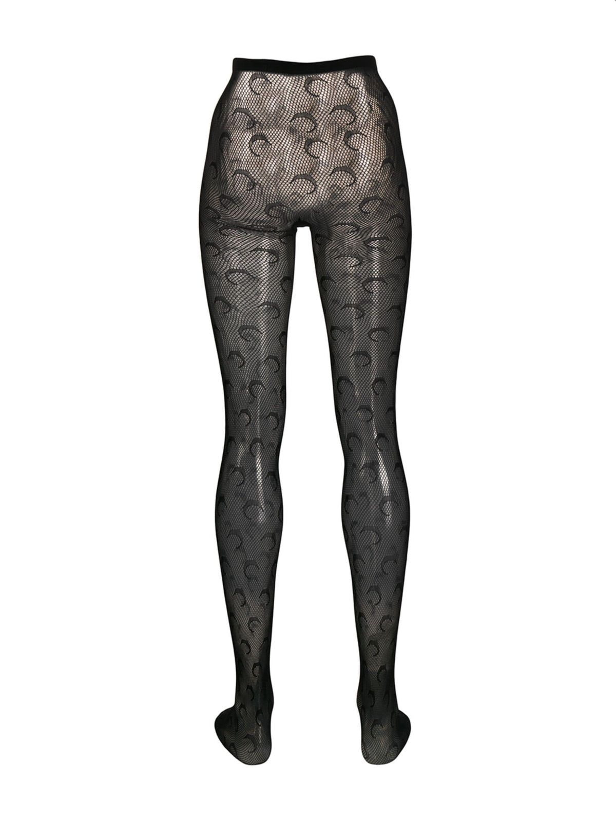 Collants Moon en mesh - Black