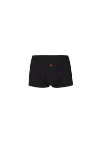 Boxer côtelé en coton - Black
