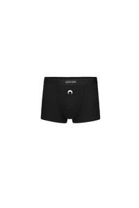 Boxer à logo en coton - Black