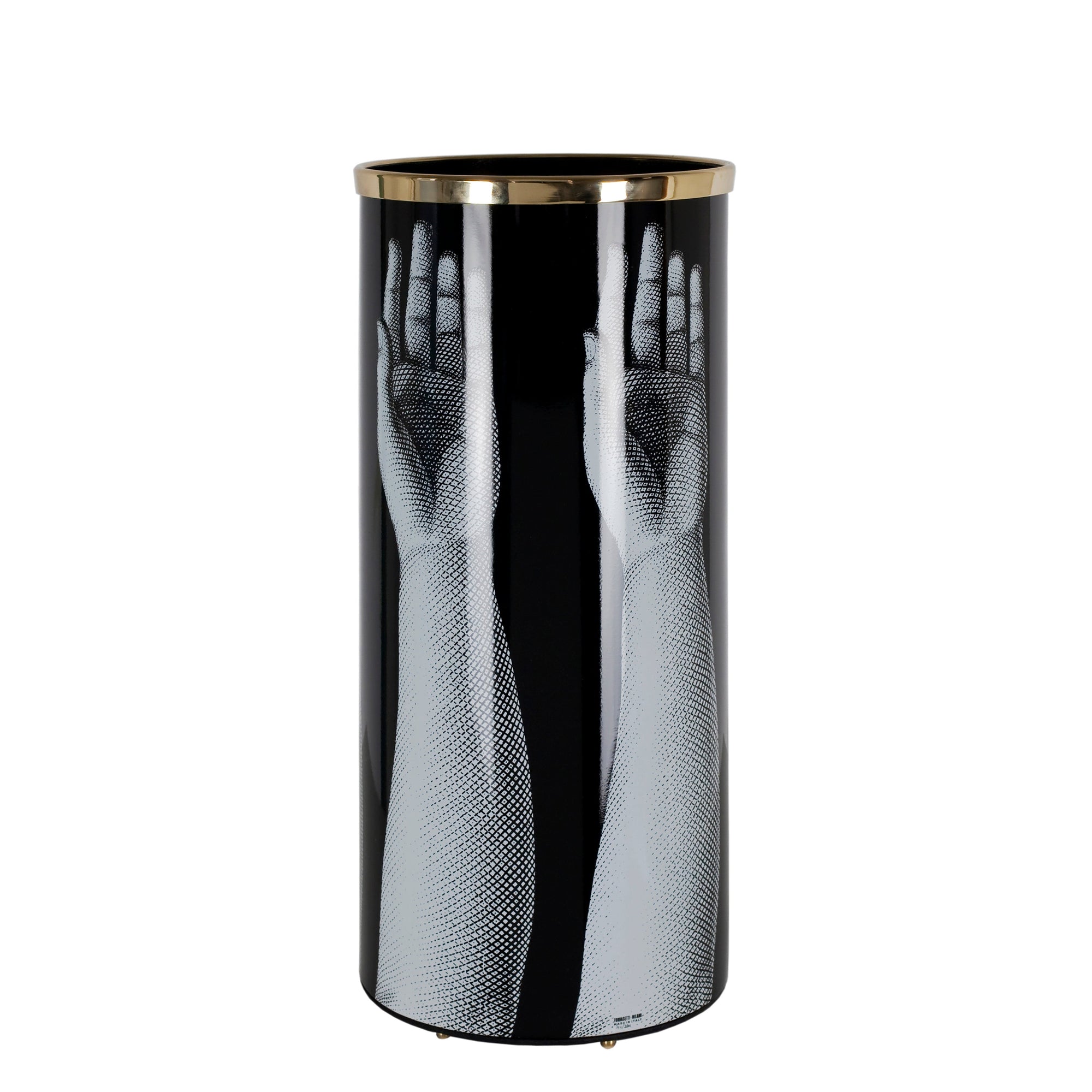 Mani umbrella stand - Black & White