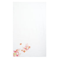 Univers de bain Pavots d'Orient - Blanc & Rose