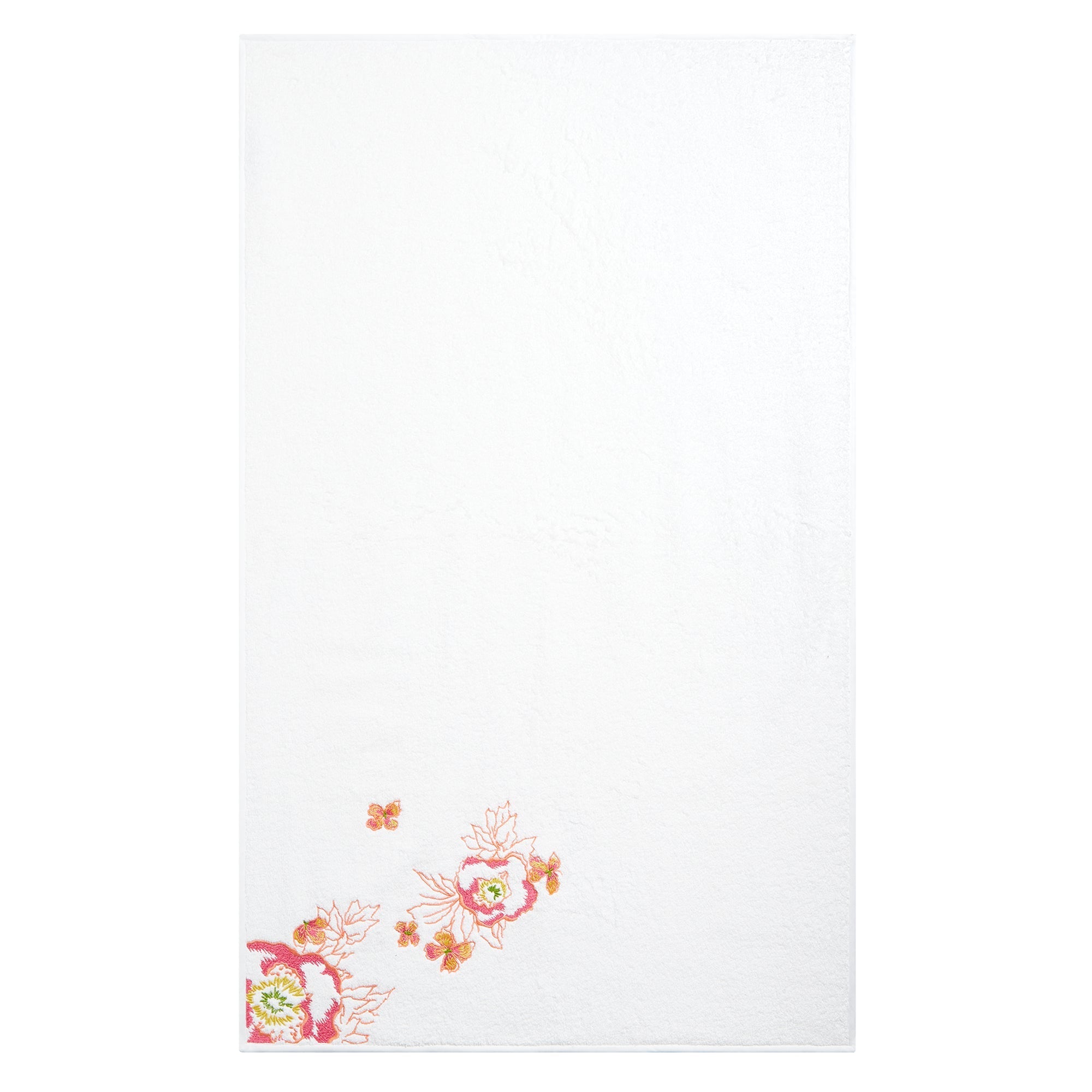 Univers de bain Pavots d'Orient - Blanc & Rose