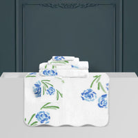 Bath universe Roses Déco - Bleu Azur