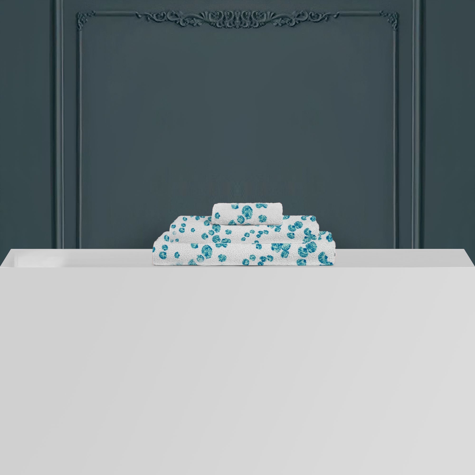 Bath universe Coquillages - Blue