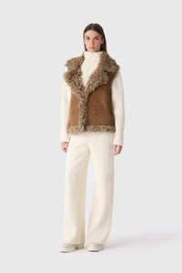 Otter Ladies Shearling Vest