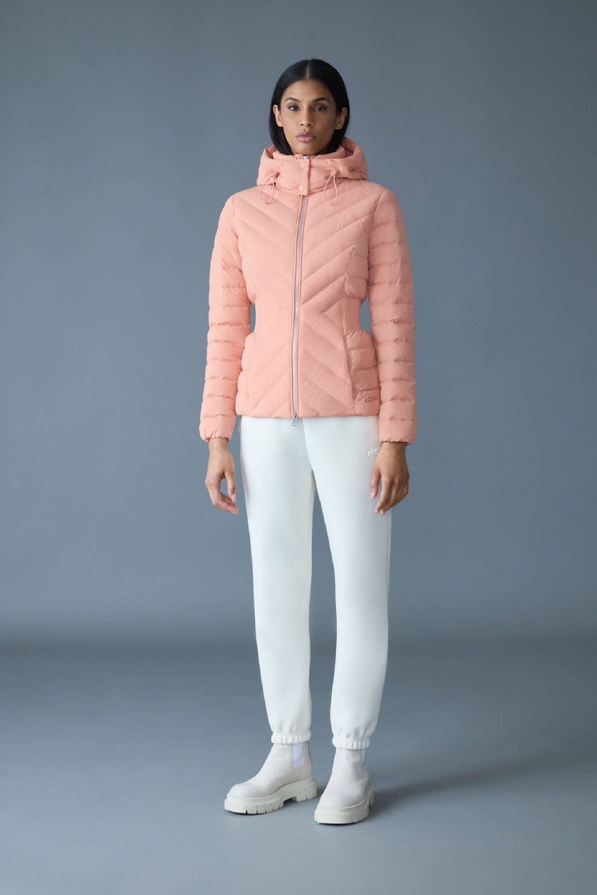 Muted Clay Ladies Light Down Jacket