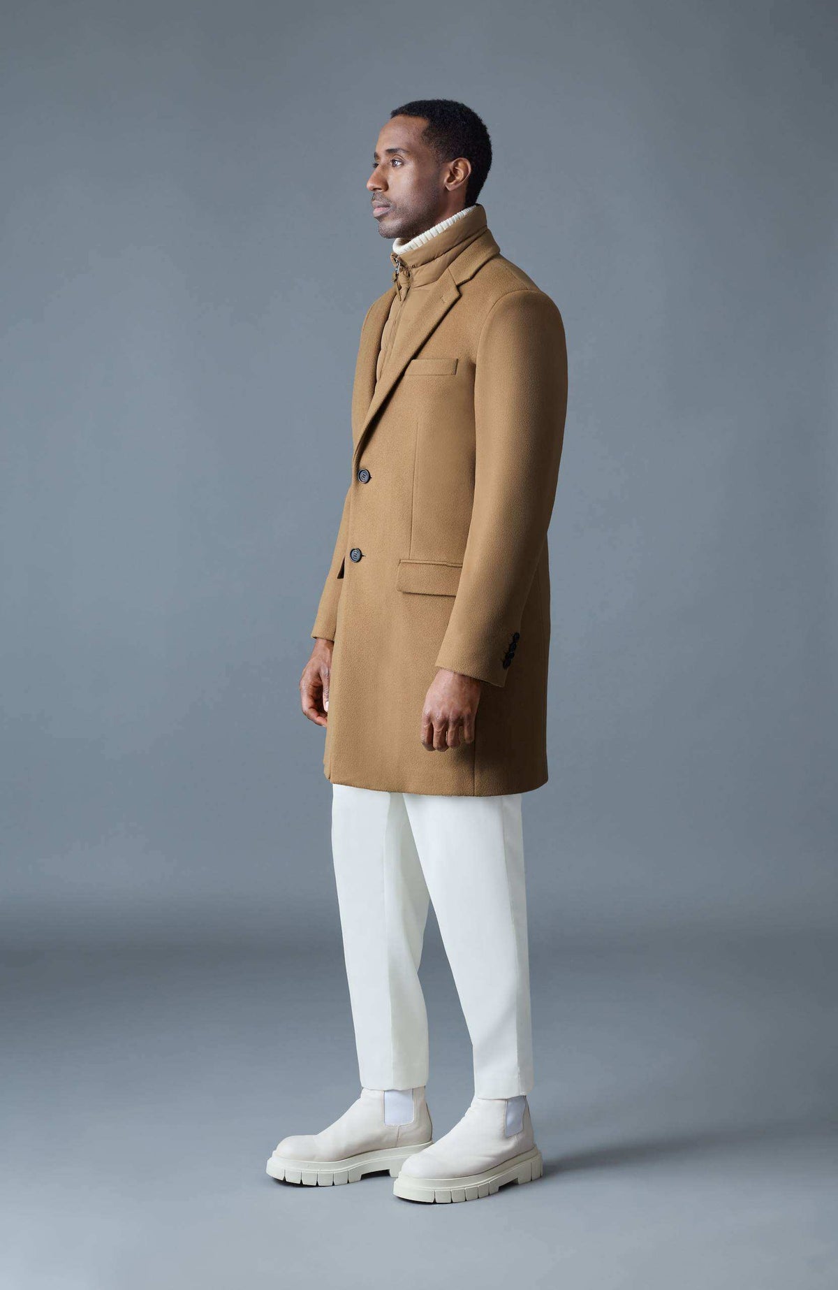 Otter Men's Wool Coat