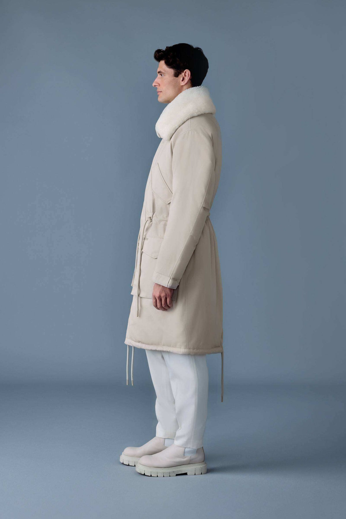 Trench Men's Down Coat