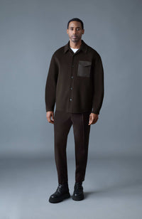 Coffee Men's Wool Jacket
