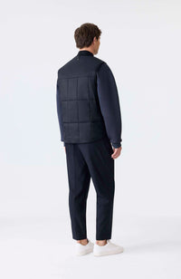 Navy Men's Sleeveless Vest