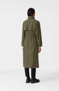 Light Military Ladies Rainwear Coat