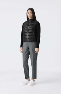 Black Ladies' suede jacket