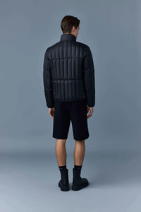 Black Men's Light Down Jacket