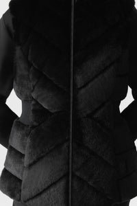 Black Ladies Down Jacket