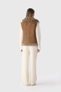 Otter Ladies Shearling Vest