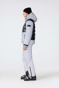 Reflective Men's Hooded Down Jacket