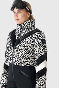 Black-White Ladies One Piece Ski Suit