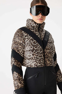 Cheetah Ladies One Piece Ski Suit