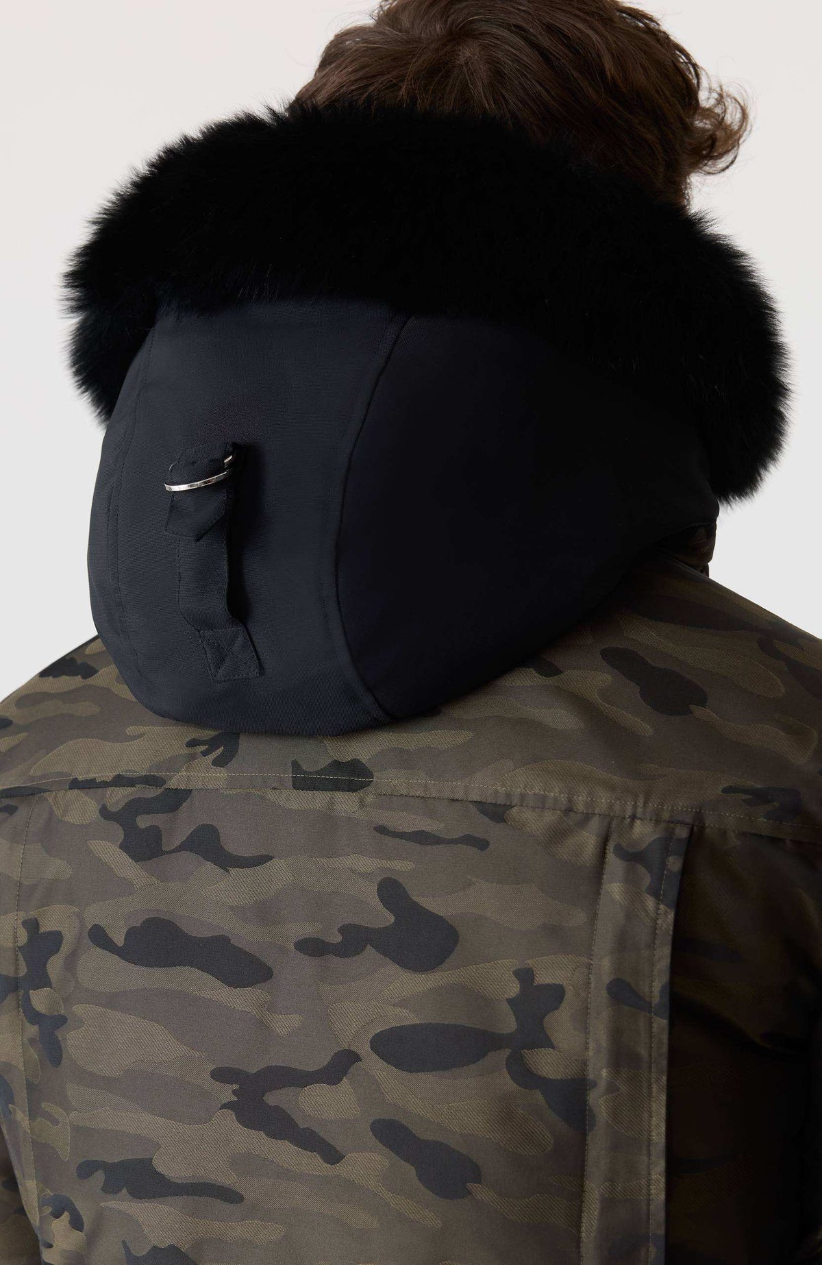 Army Men's Hooded Down Jacket
