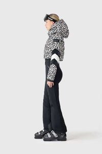 Black-White Ladies One Piece Ski Suit