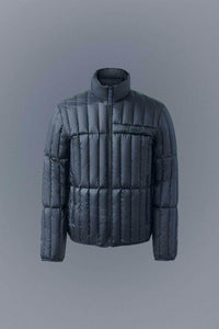 Black Men's Light Down Jacket