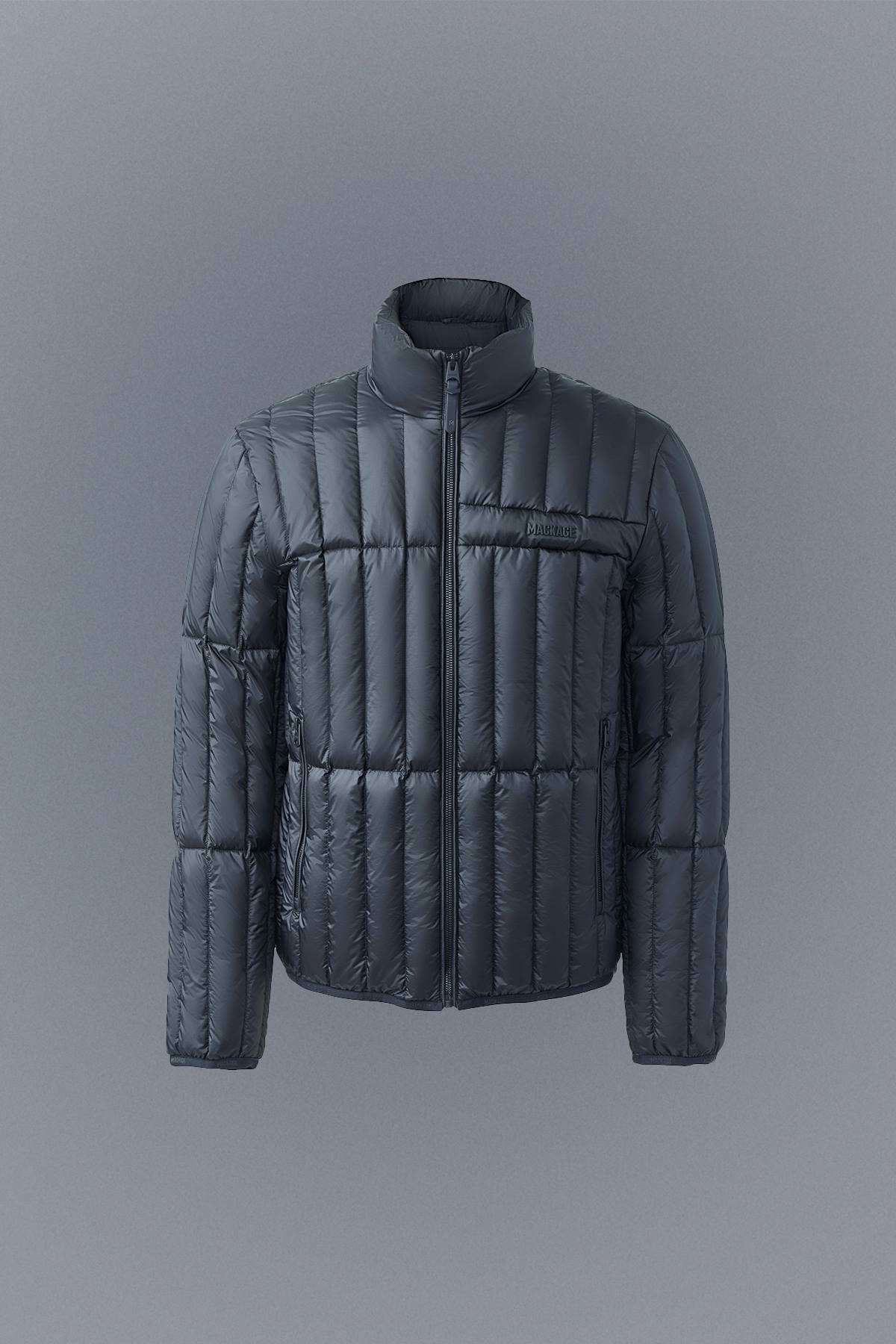 Black Men's Light Down Jacket