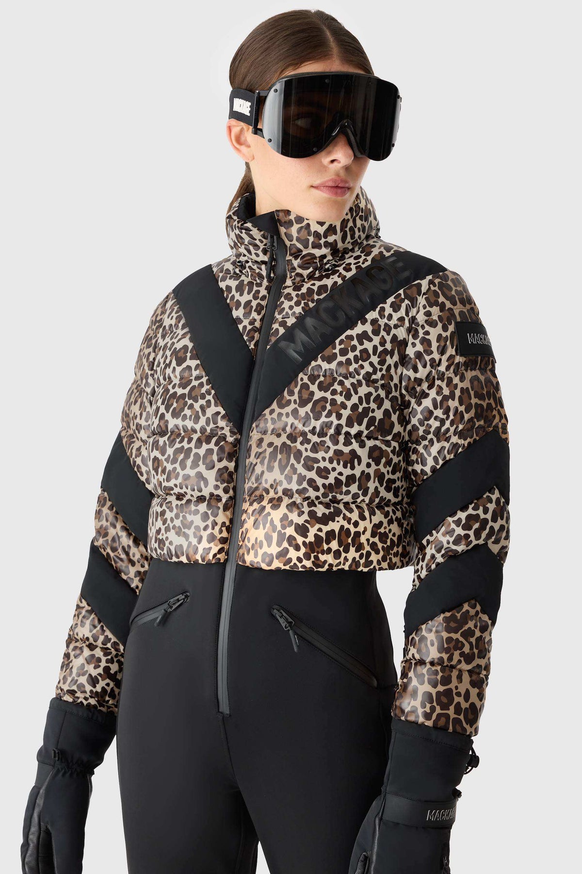 Cheetah Ladies One Piece Ski Suit
