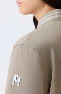 Taupe Ladies Bomber Jacket