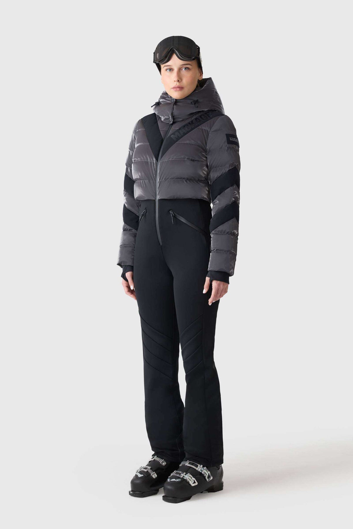 Carbon Ladies One Piece Ski Suit