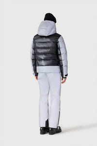 Reflective Men's Hooded Down Jacket