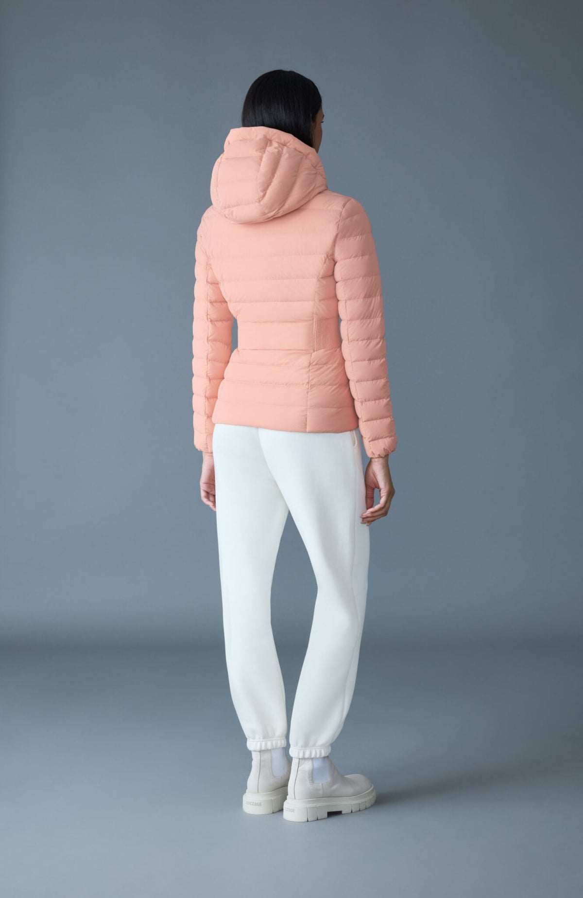 Muted Clay Ladies Light Down Jacket
