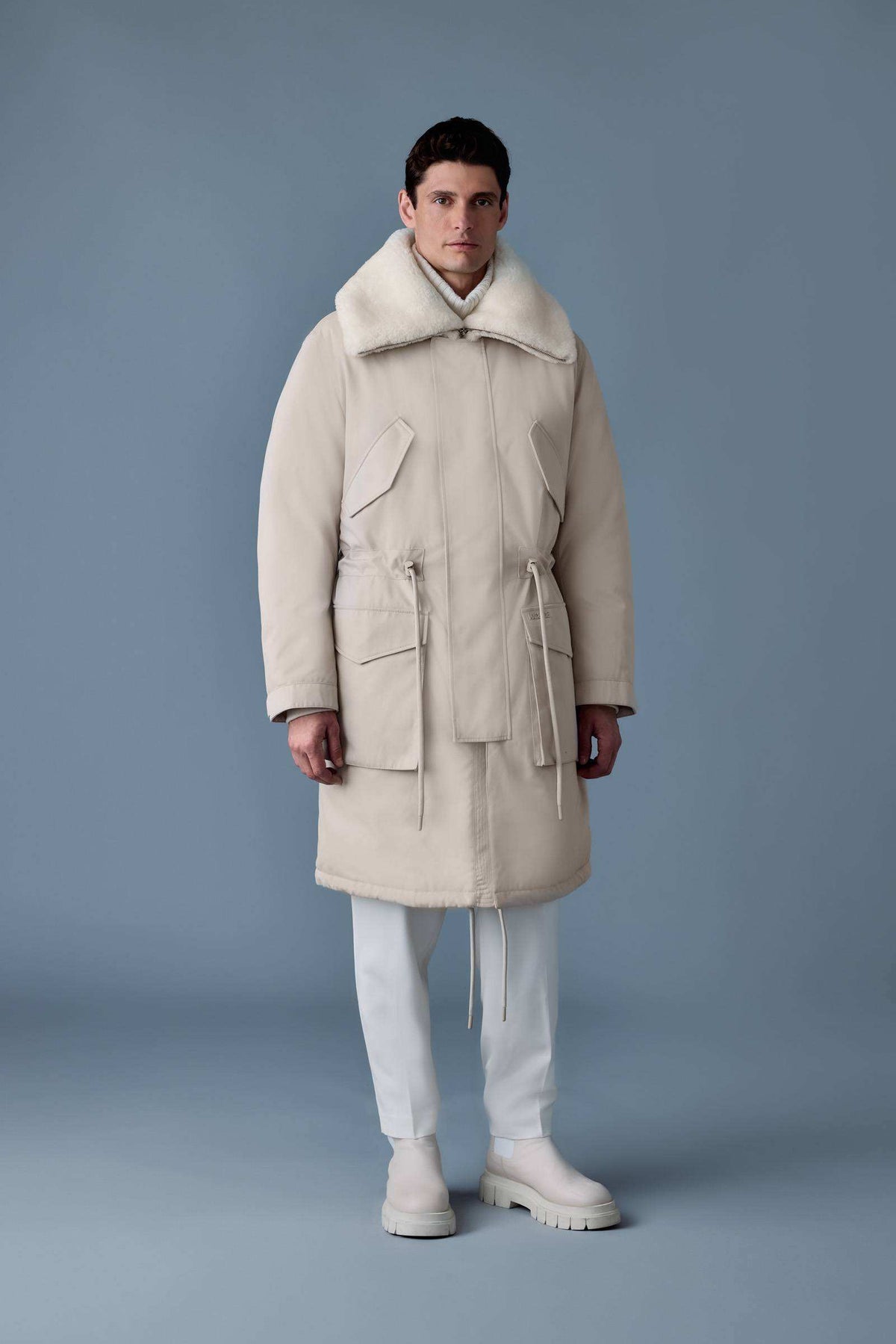 Trench Men's Down Coat