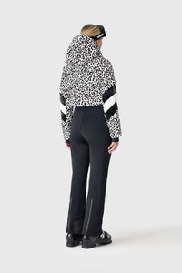 Black-White Ladies One Piece Ski Suit