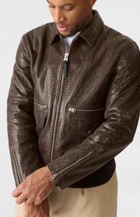 Umber Men's Zip Up Jacket