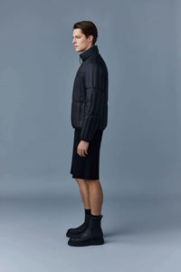 Black Men's Light Down Jacket