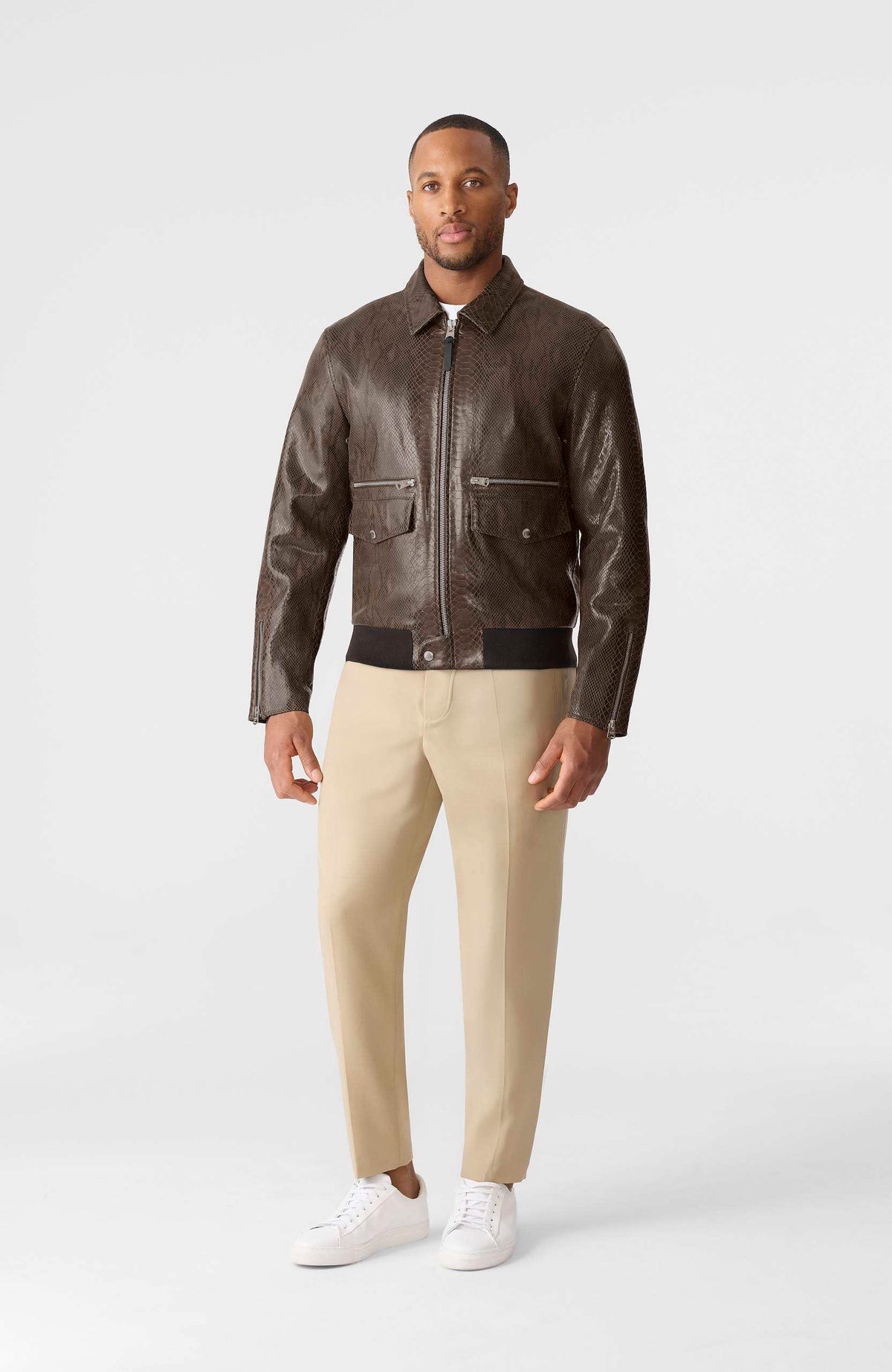 Umber Men's Zip Up Jacket